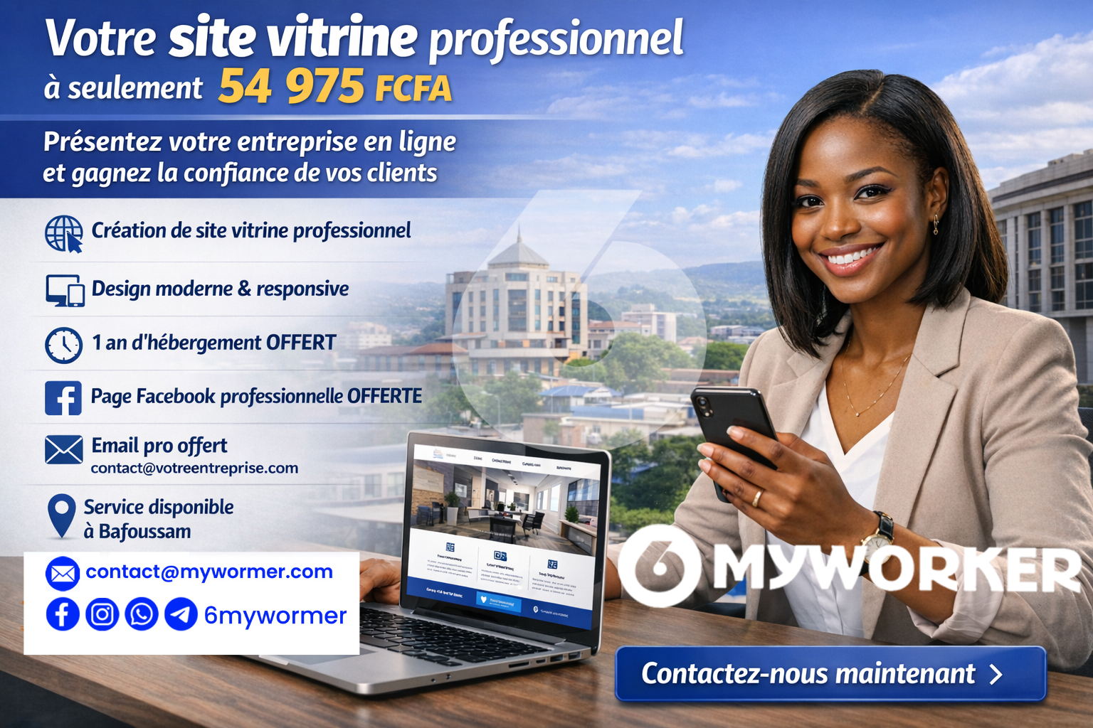 Création de site web vitrine