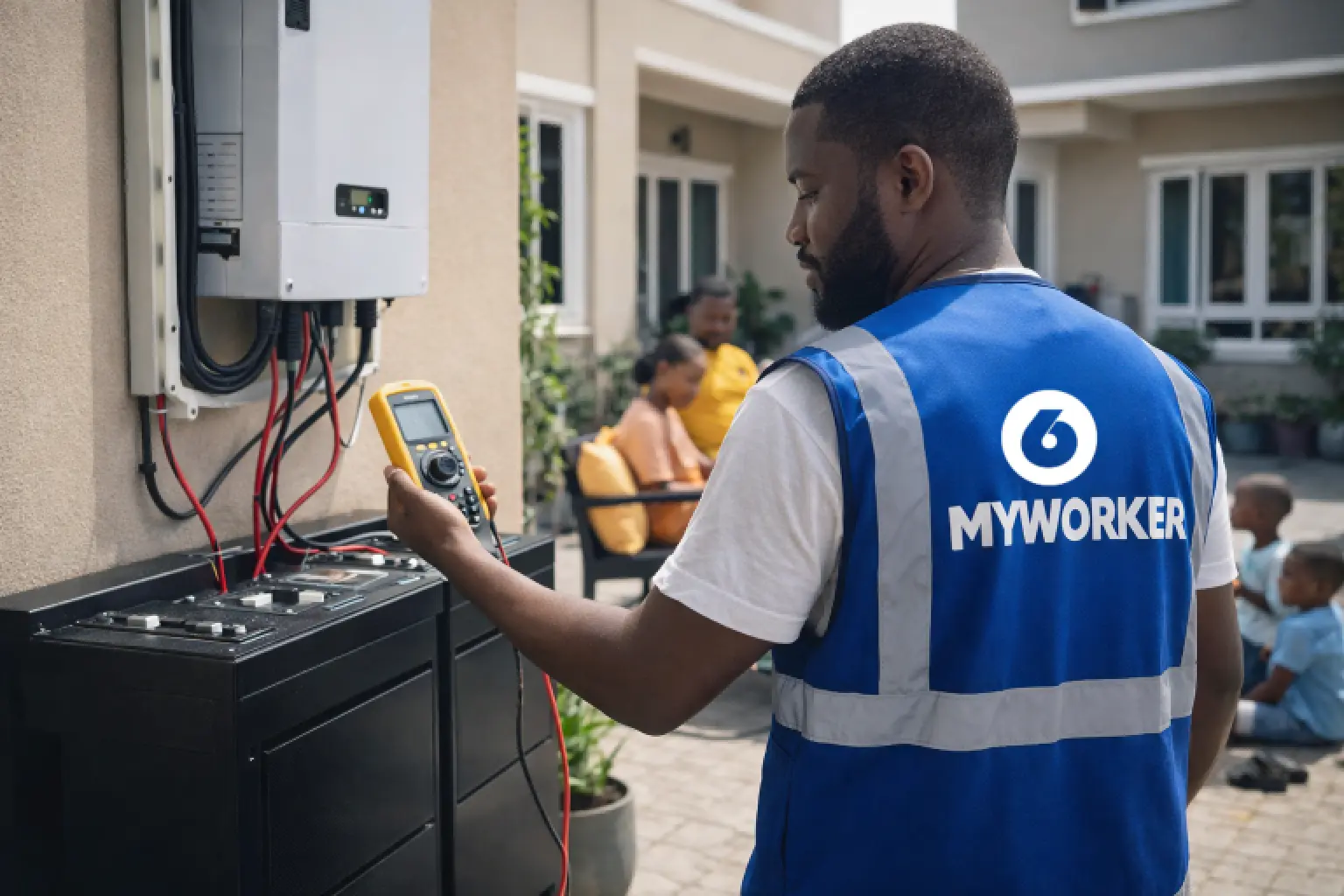 entretien d'un système photovoltaïque > 5kWh