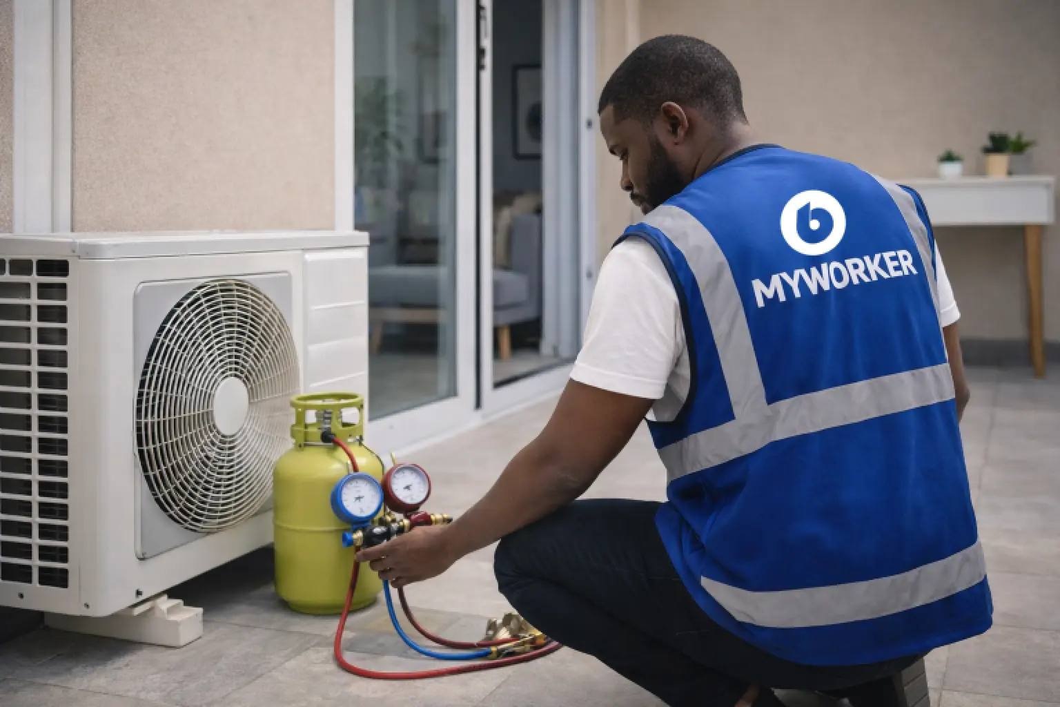 Rechargement gaz split TCV