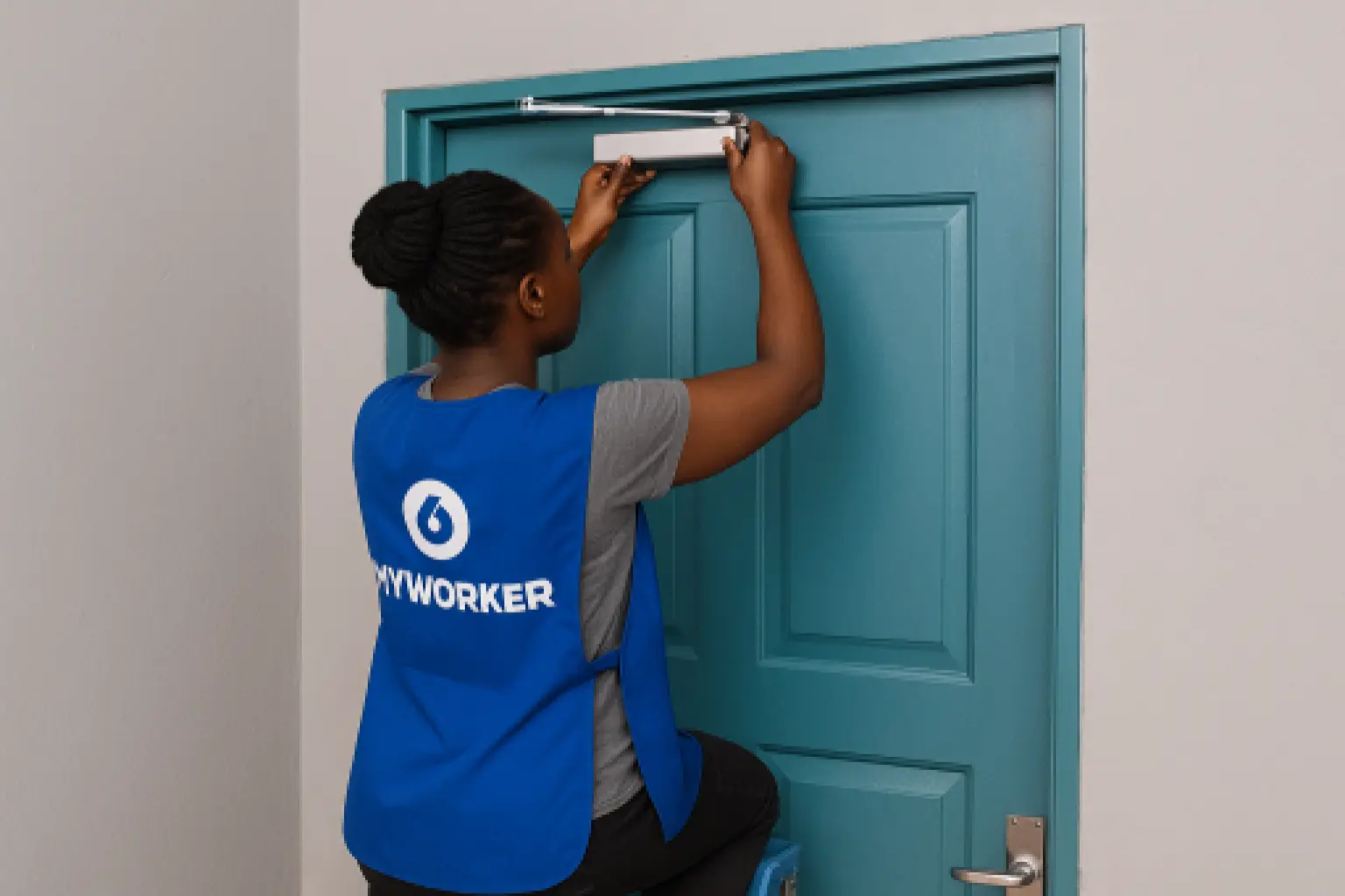 Installation de groom - ferme porte