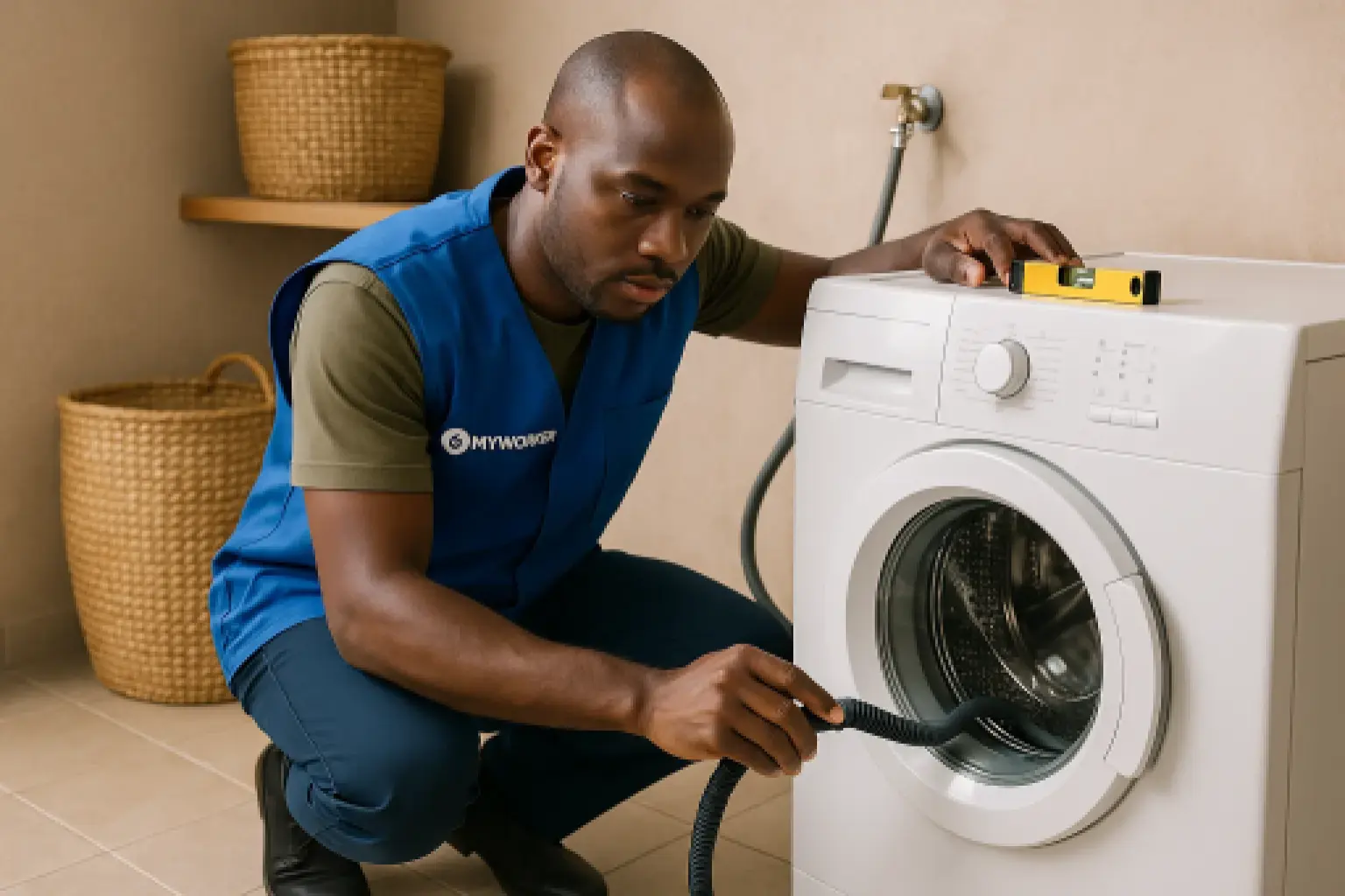 Installation Lave-linge - Sèche-linge